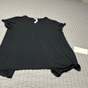 lululemon athletica Black Short Sleeve Tee